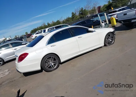 2014 Mercedes-Benz S 550 z USA, uszkodzony, nr VIN WDDUG8CB7EA044562